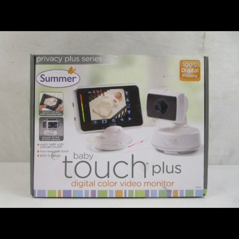 Summer Infant InTouch Touchscreen Dual Two Monitor